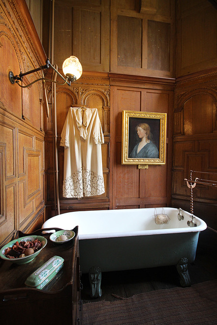 Victorian Bathroom, Burghley House, Lincolnshire