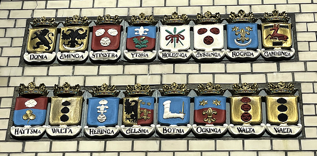 Coats of arms of Frisian nobility 1, Leeuwarden