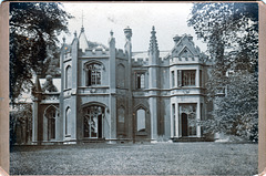 Warley Abbey, West Midlands (Demolished), from a late c19th cabinet card