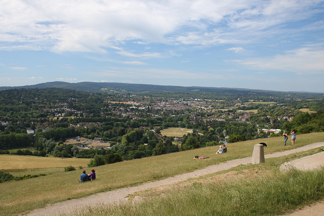 Dorking from Box Hill
