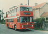 Eastern Counties  VR195 (TEX 405R) in Barton Mills - Sep 1981