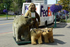 Alaska, Anchorage, Mother-bear with Cubs and Their Lord
