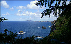 From the cliff path to Fishing Cove, Reskajeage