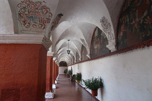 Frescos At Monasterio De Santa Catalina