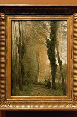 "Un chemin sous les arbres au printemps" Camille Corot (entre 1860 et 1870)