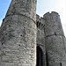 west gate, canterbury  c14 town gate built 1380 with early gunports