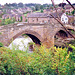 The River Tees and the Bridge at Barnard Castle (Scan from 1989)