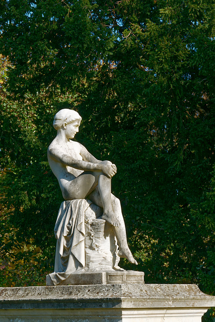 "Chloé à la fontaine" (Anatole Marquet-de-Vasselot - 1873)
