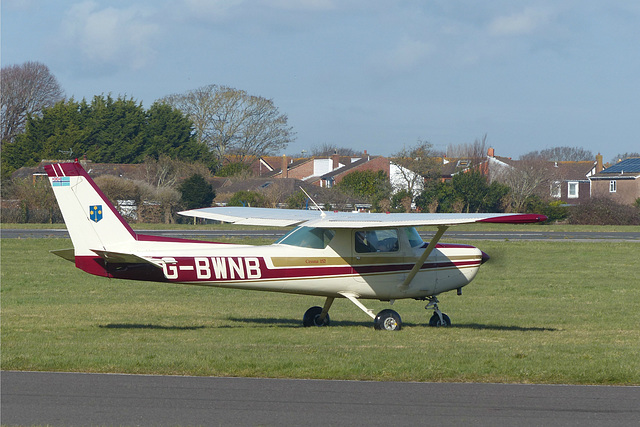 G-BWNB at Solent Airport - 17 February 2018