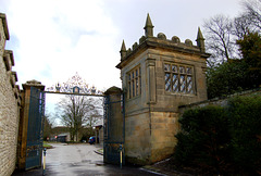 Lodge to Hassop Hall, Hassop, Derbyshire