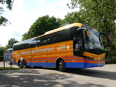 Sanders Coaches BT14 DLZ at Bressingham Gardens - 23 May 2019 (P1010892)