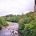 The River Tees from the Bridge at Barnard Castle (Scan from 1989)