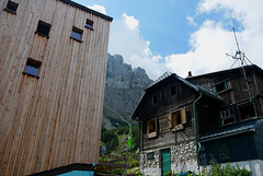 Voisthalerhütte, Alt & neu / Old & new