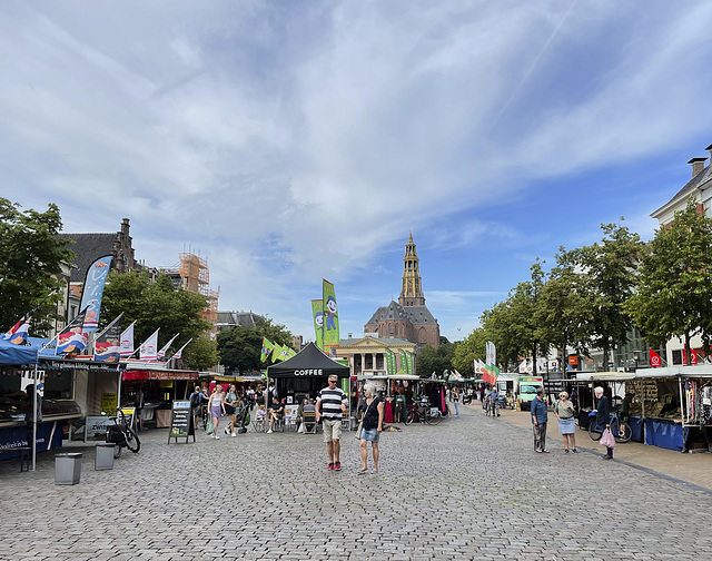 Market day, Groningen
