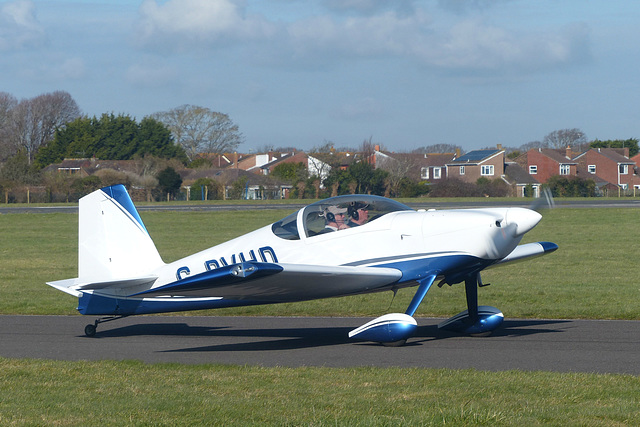 G-RVHD at Solent Airport (2) - 17 February 2018