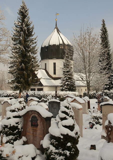 Kapelle des Bergfriedhofs  Berchtesgaden