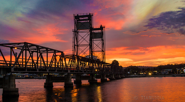 Baybridge sunset