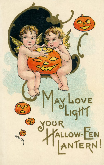 May Love Light Your Halloween Lantern!