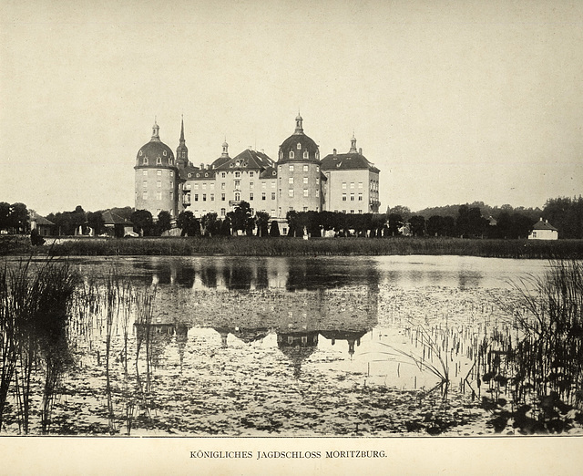Album von Dresden: Königliches Jagdschloss Moritzburg