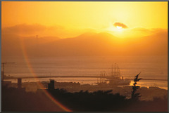 Sonnenuntergang am Golden Gate