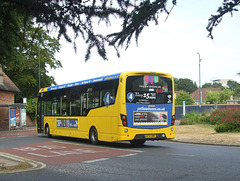 DSCF3551 Yellow Buses 867 (HF14 BWY) in Bournemouth - 27 Jul 2018