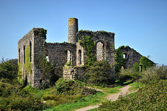 Old walls of South Wheal Mine