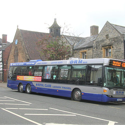 DRM Coaches UK09 DRM (YR09 GXP) in Ledbury - 5 Jun 2012 (DSCN8269)
