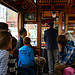 Leipzig 2015 – Straßenbahnmuseum – A trip with tram 179 – Reversing into the museum