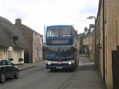 Stagecoach East 18422 (AE06 GZU) in Over - 15 Mar 2013 (DSCN9777)