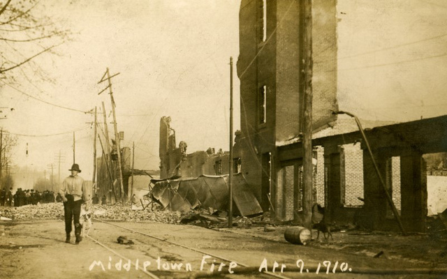Middletown Fire, April 9, 1910
