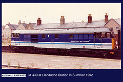 BR 31 439 - Llandudno Summer - 1992