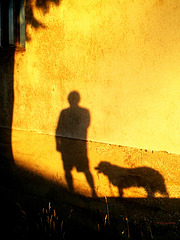 Me and my faithful shadow