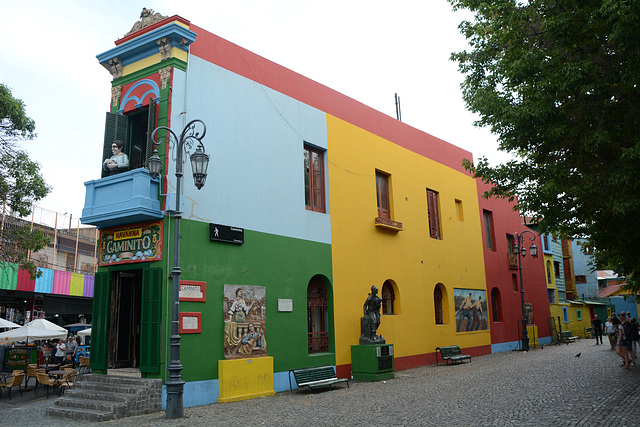 Buenos Aires, La Boca, Caminito Museum Street