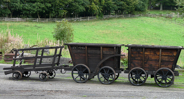 Beamish- Pockerley Waggonway Wagons