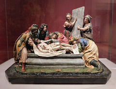 The Entombment of Christ by La Roldana in the Metropolitan Museum of Art, February 2020