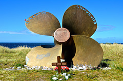 ATLANTIC CONVEYOR Memorial, Falkland Islands