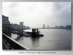 Canary Wharf Pier - 14.10.2006