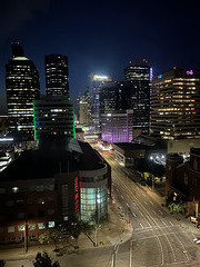 Edmonton, at night