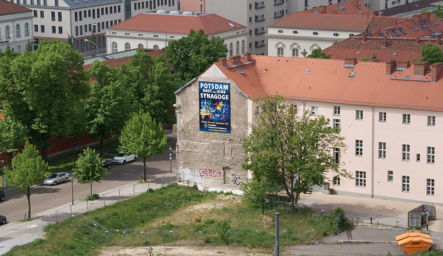 Bauplatz Neue Synagoge Potsdam