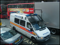 Metropolitan Police van