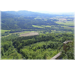 Aussicht von Burg Hohenzollern