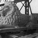 4983. [Carved Lion for Vancouver Courthouse Steps]