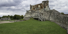 Panoramic view of walls of the Castle Keep