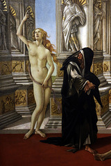 La Calomnie d'Apelle - Tableau de Sandro Botticelli - Florence