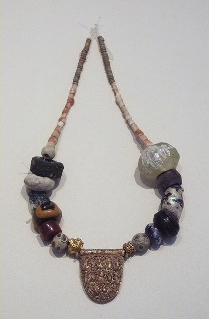 Iberian Necklace in the Archaeological Museum of Madrid, October 2022