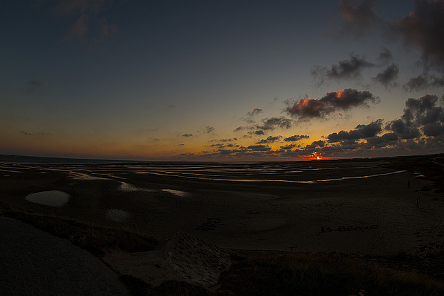 20140912 5260VRFw [NL] Sonnenuntergang, Terschelling