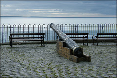 Lyme Regis cannon