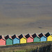 The Beach huts of Whitby