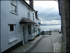 lane in Lyme Regis