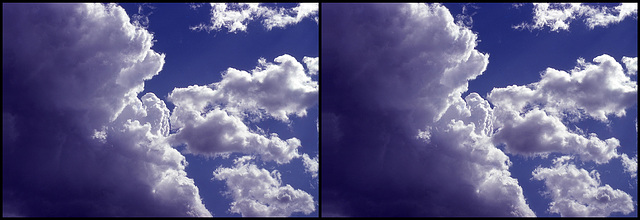 Stereo Kodachrome Clouds